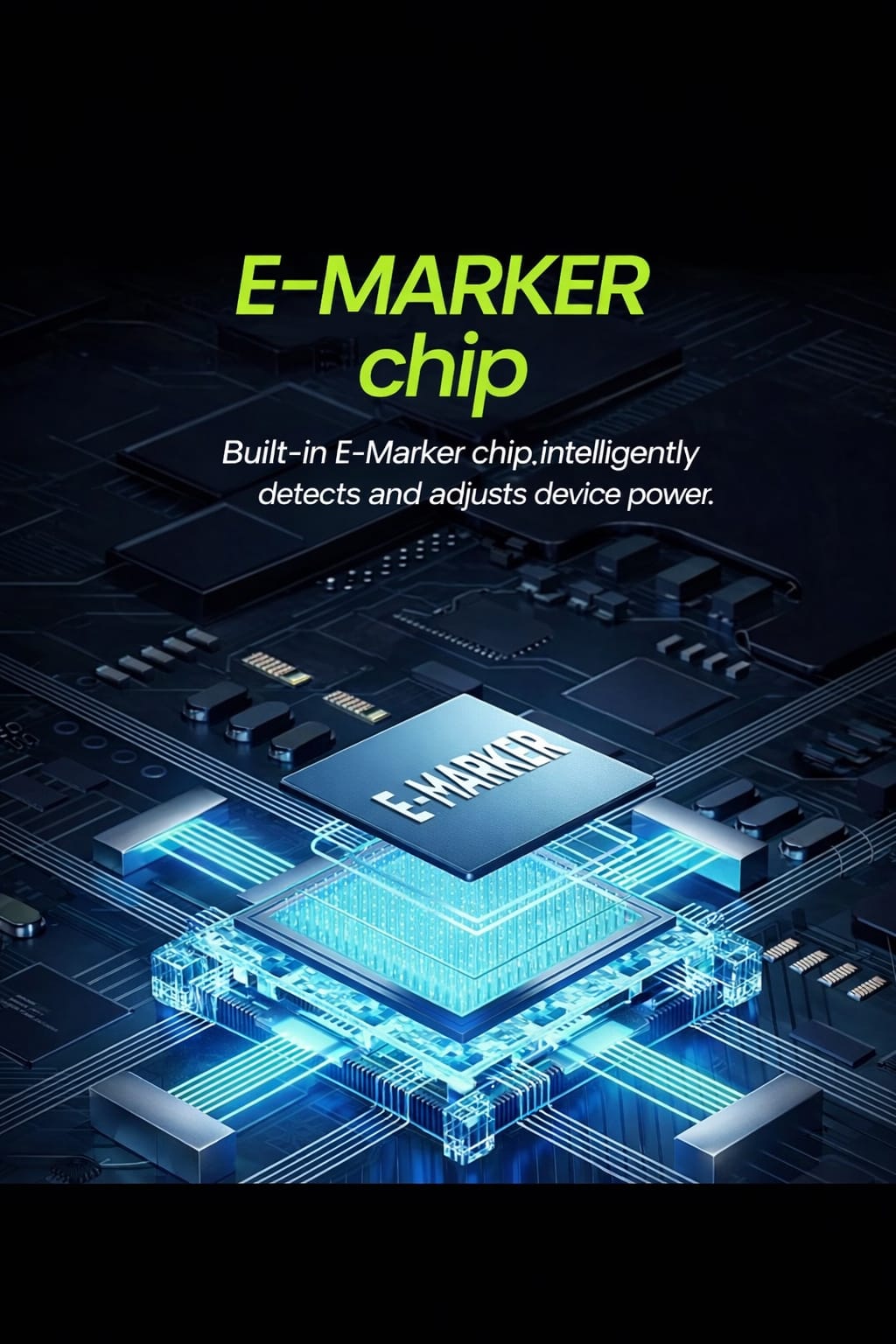 240W USB-C to USB-C Fast Charging Cable – Power Delivery, LED Display, Heavy Duty Braided Design - Image 4